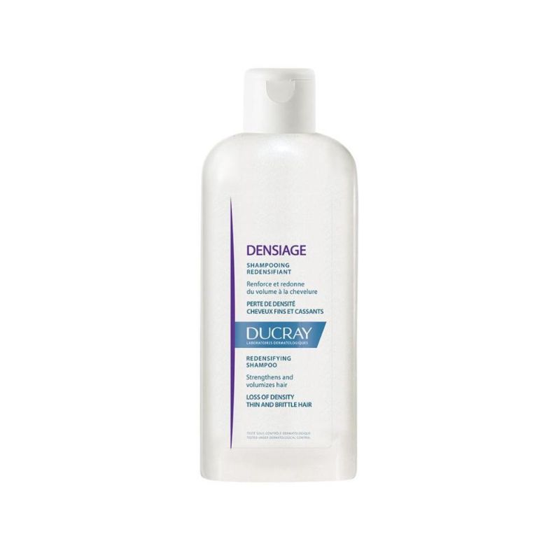 Ducray Densiage Shampoo Ridensificante per Capelli, 200 ml
