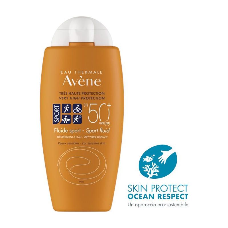 Avene Eau Thermale Fluido Sport SPF 50+, 100ml