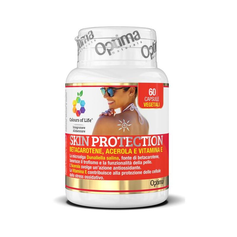 Colours Of Life 500mg Capsule Vegetali per la Protezione della Pelle - 60 Pezzi