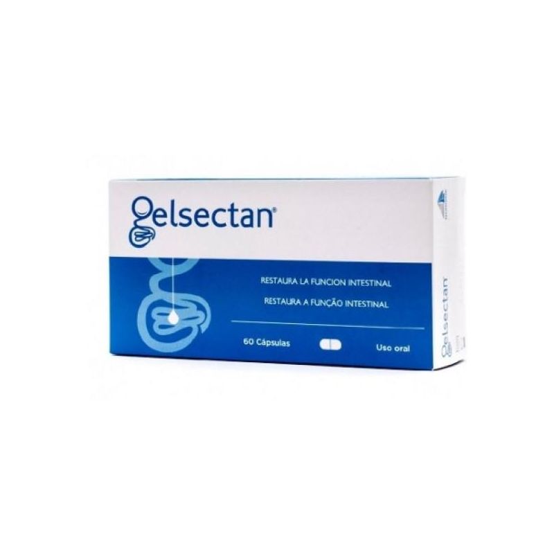 Gelsectan Integratore per la Salute Digestiva - 60 Capsule
