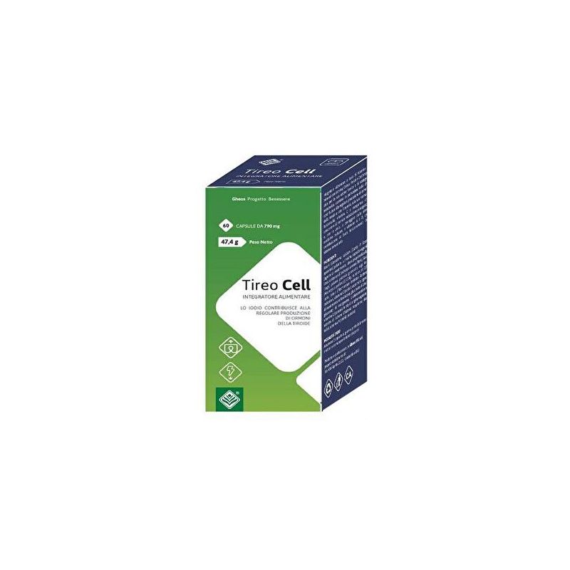 Cell Tireo - Integratore per il supporto della tiroide, 60 capsule