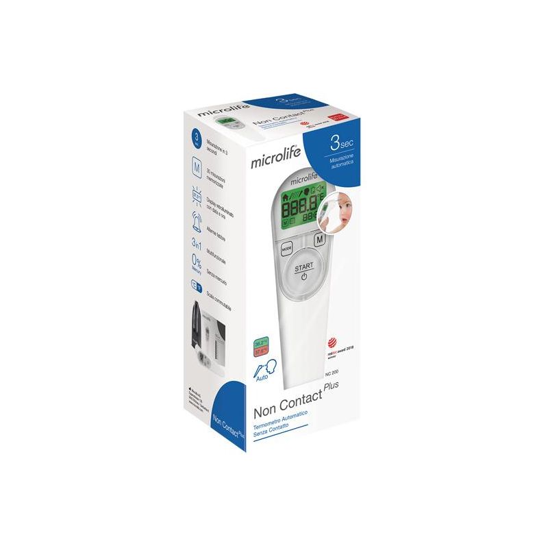 Microlife Termometro Senza Contatto Plus - Pezzo Singolo