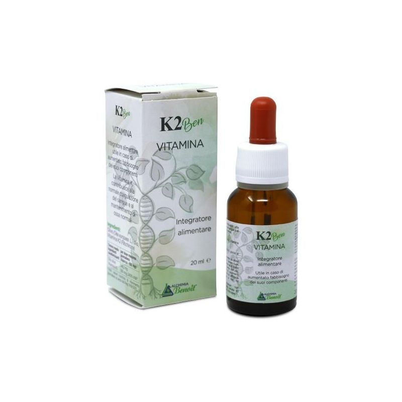 Vitamina K2 Ben - Supplemento Liquido da 20ml