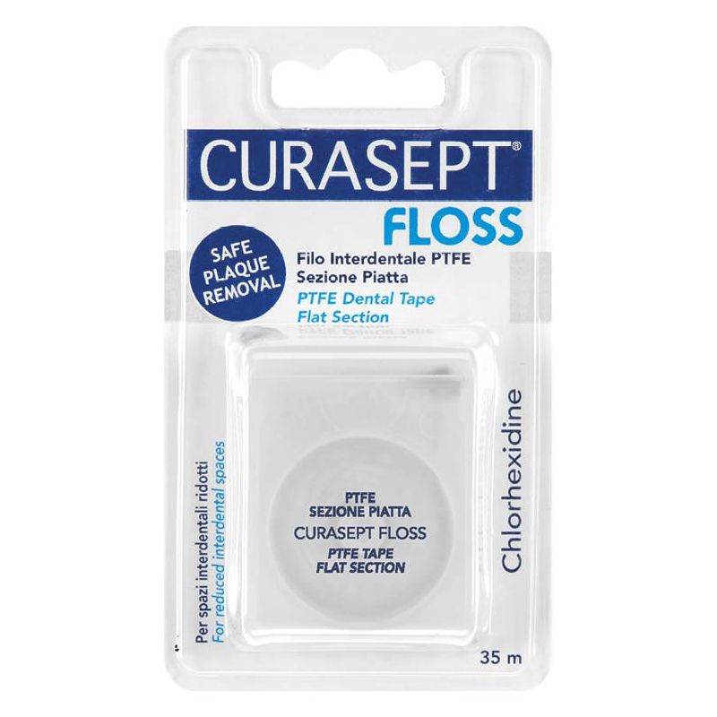 Curasept Floss 35m: Filo Interdentale con Clorhexidina