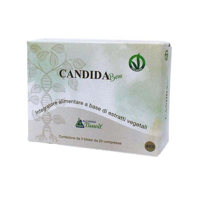 Benoit Alchimia Candida Ben - 60 Compresse Alimentari