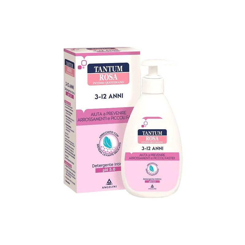 Tantum Rosa Detergente Intimo Quotidiano per Bambine, 200ml