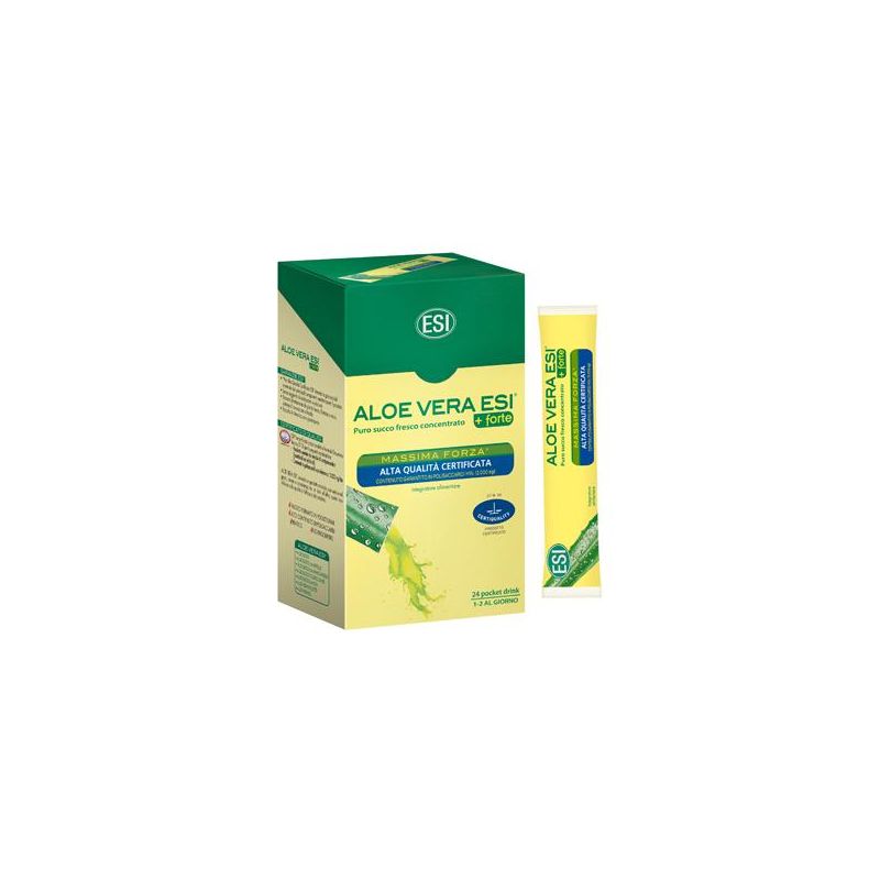 Aloe Vera Succo Fortificato - Confezione da 24 Flaconi Pocket-Sized