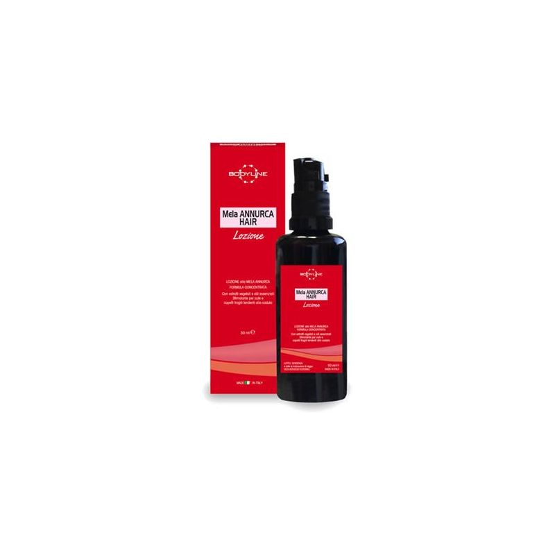 Lozione per Capelli Bodyline con Mela Annurca, 50ml