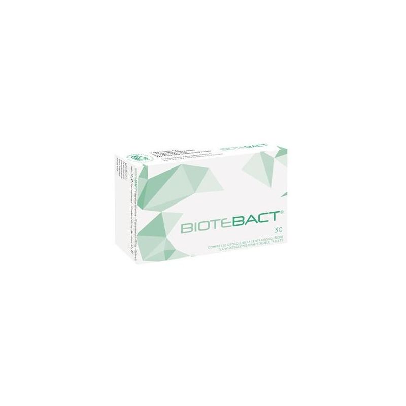 Biotebact - Integratore Digestivo Naturale, 30 Compresse
