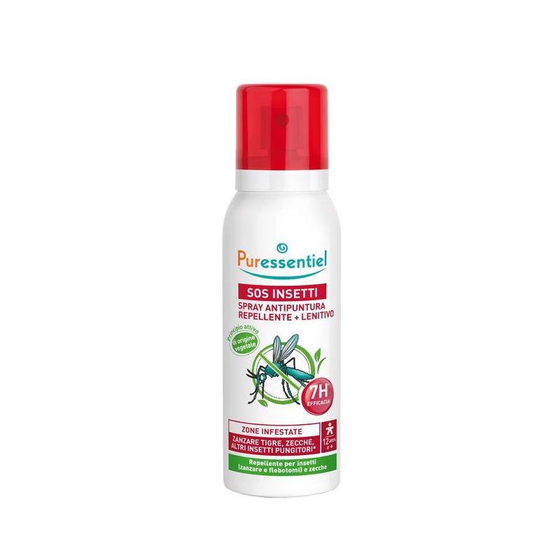 Puressentiel SOS Spray Antipuntura per Insetti - 75ml
