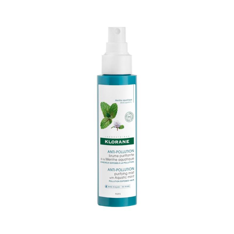 Klorane Spray Purificante Anti-Odori con Menta Acquatica 100ml