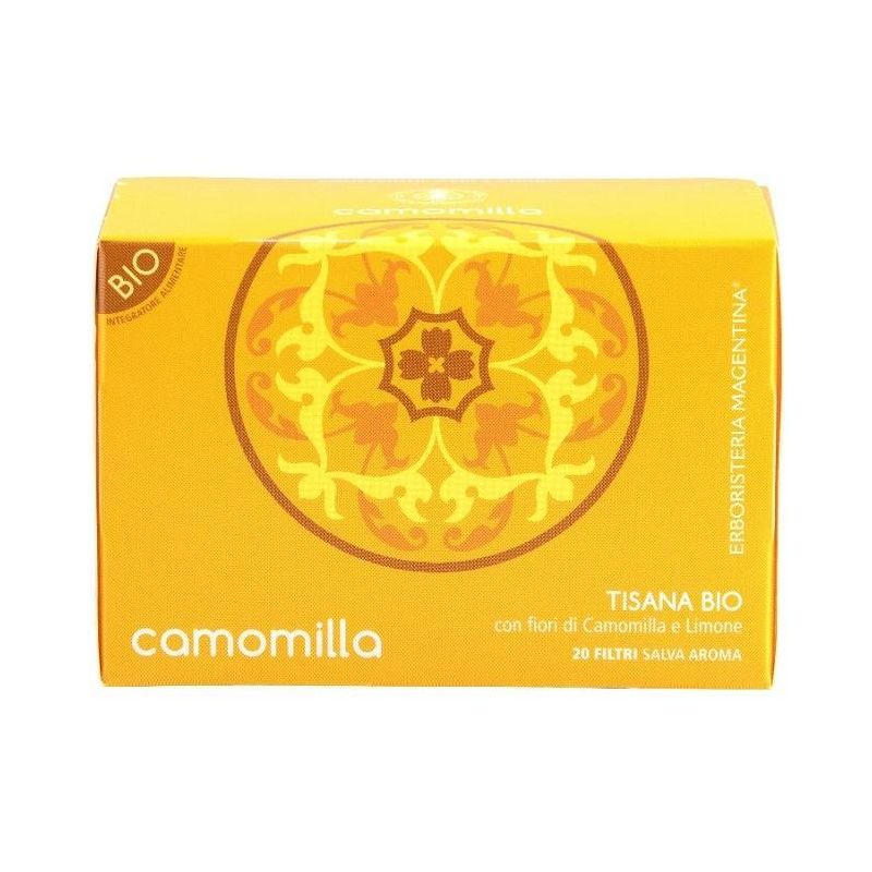Tisana Biologica alla Camomilla - Confezione da 20 Filtri