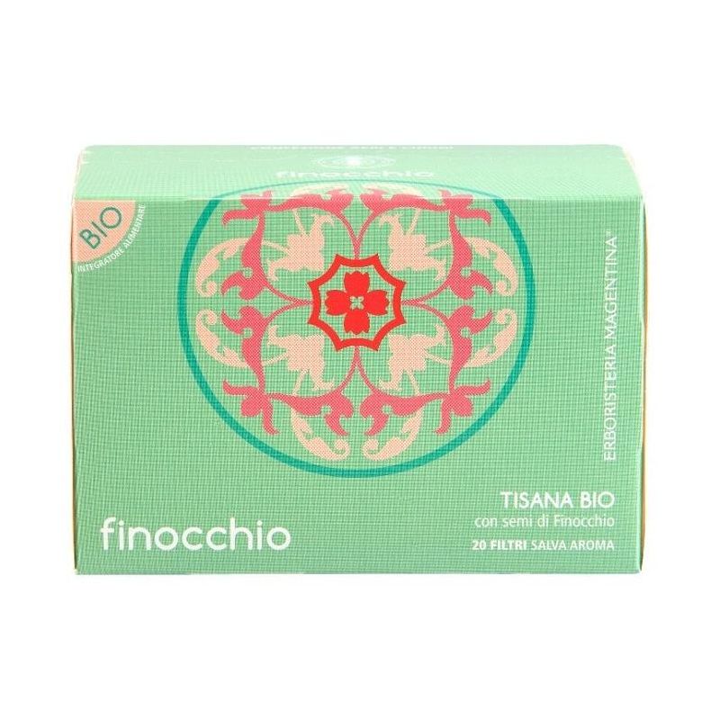 Tisana Biologica al Finocchio con 20 Filtri
