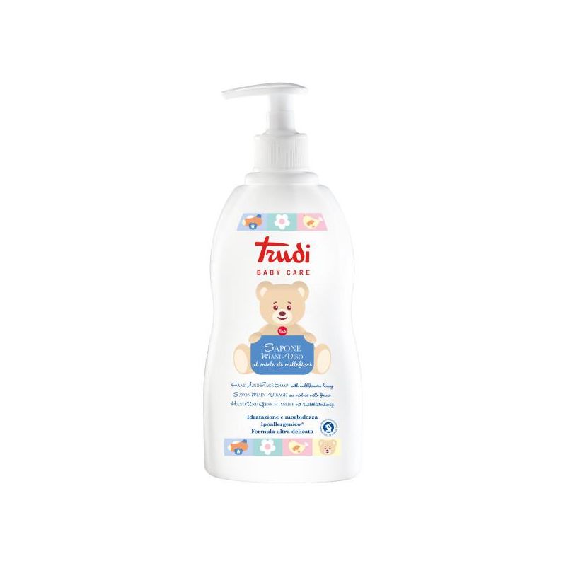 Sapone per Mani e Viso Trudi Baby Care - 500ml