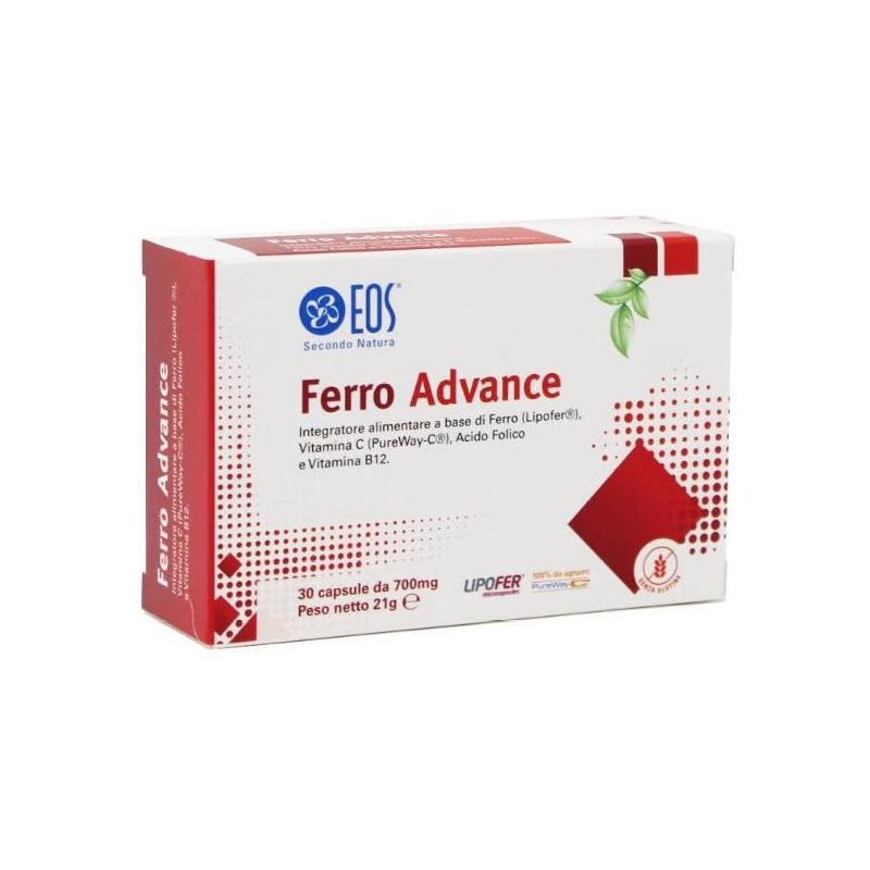 Eos Ferro Advance - Integratore di Ferro - 30 Compresse