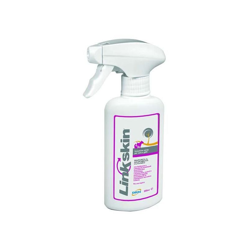 Spray Linkskin da 200ml per Cani e Gatti