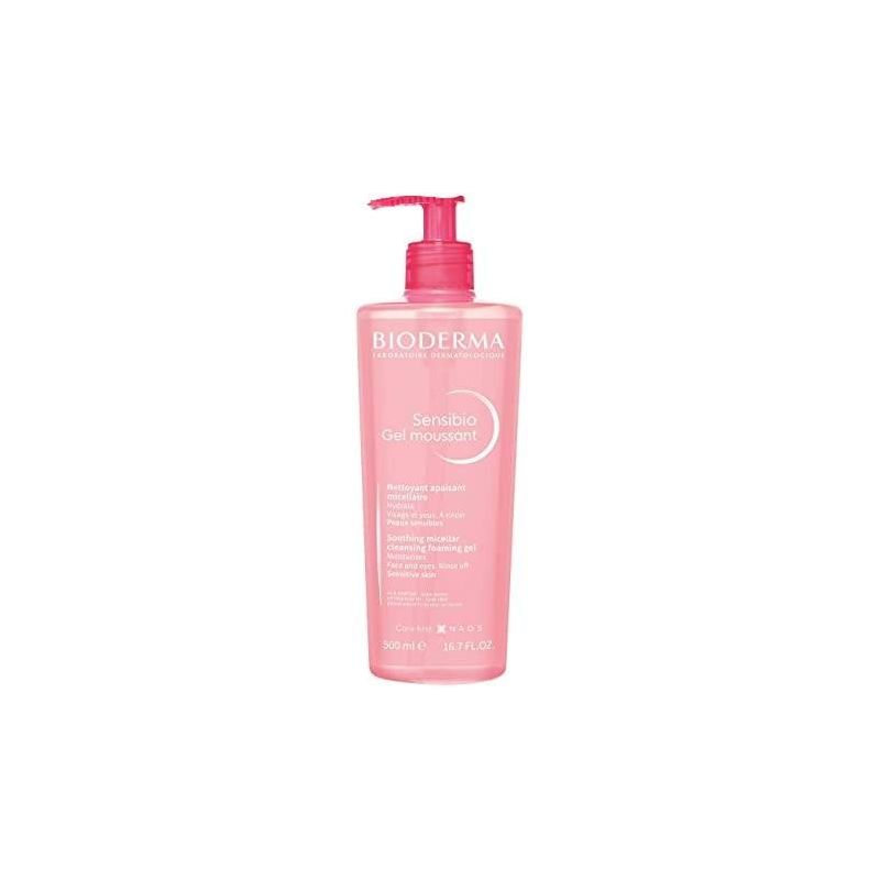 Gel Detergente Bioderma Sensibio Moussant 500ml