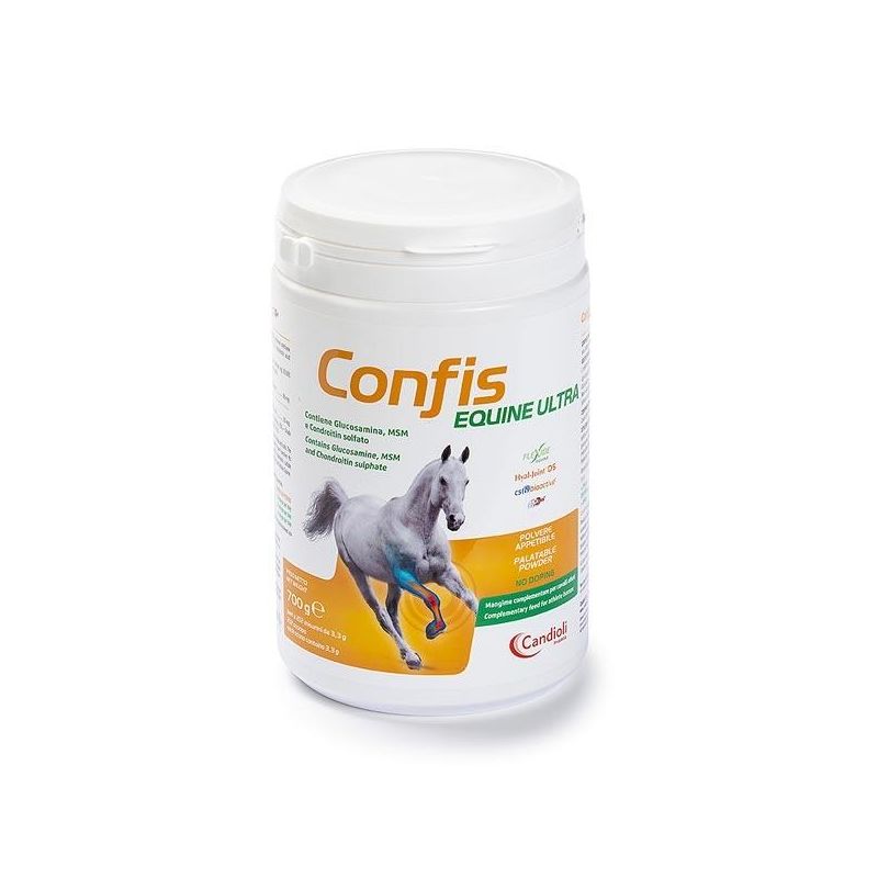 Candioli Confis Equine Ultra - Mangime Complementare per Equini, 700g