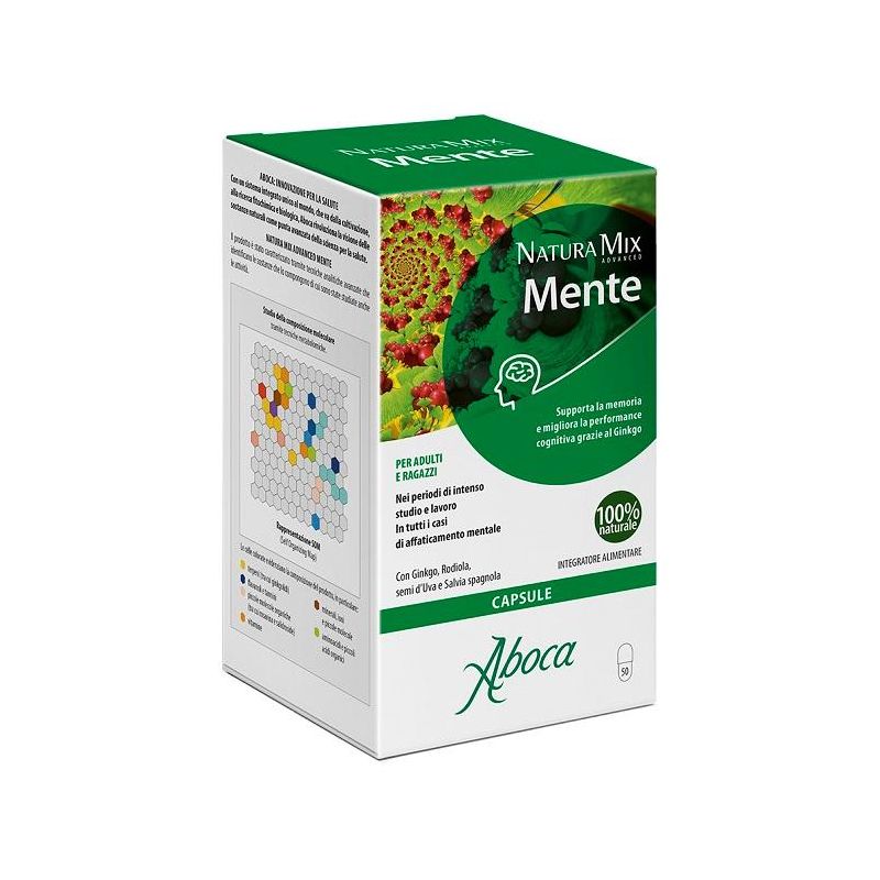 Natura Mix Advanced per la Mente - 50 Capsule