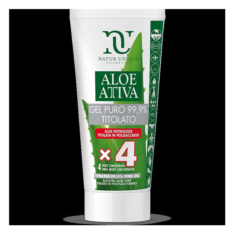 Natur Unique - Gel Puro di Aloe Attiva Titolato - 200ml