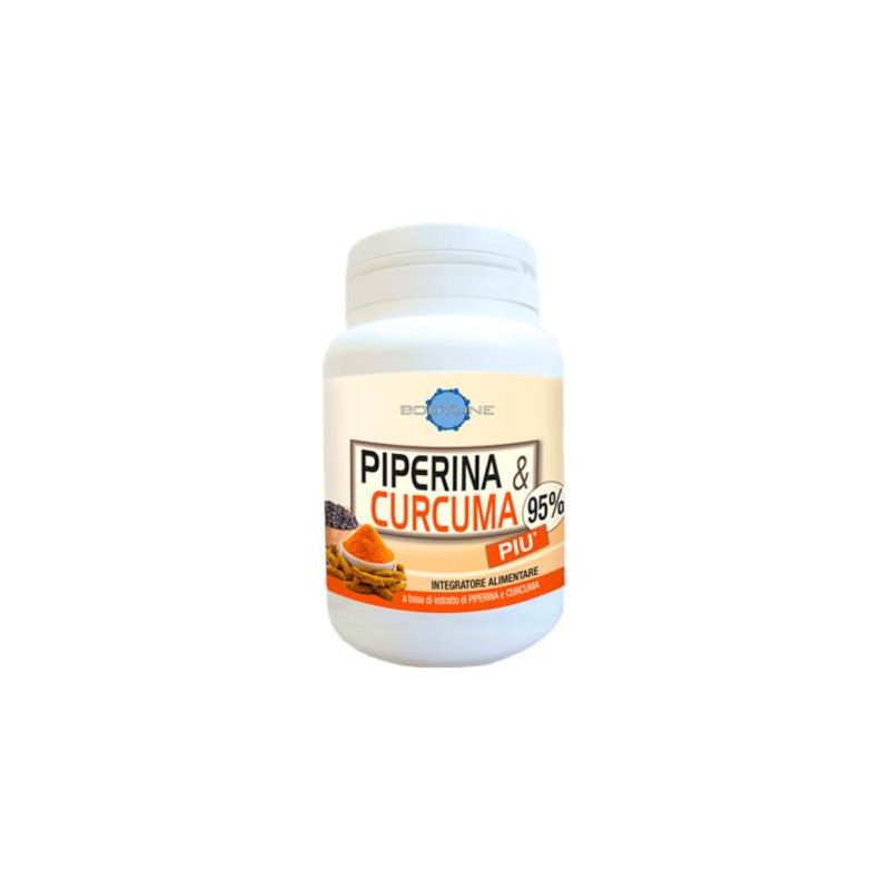 Bodyline Capsule di Piperina e Curcuma - Confezione da 60