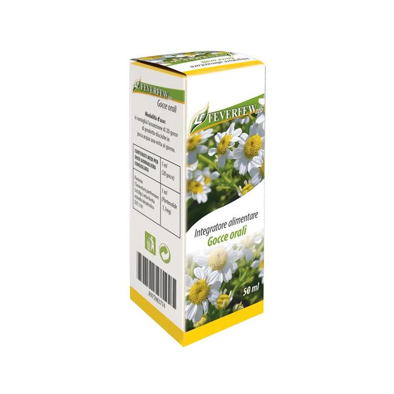Feverfew - Gocce Concentrate da 220, Flacone da 50ml
