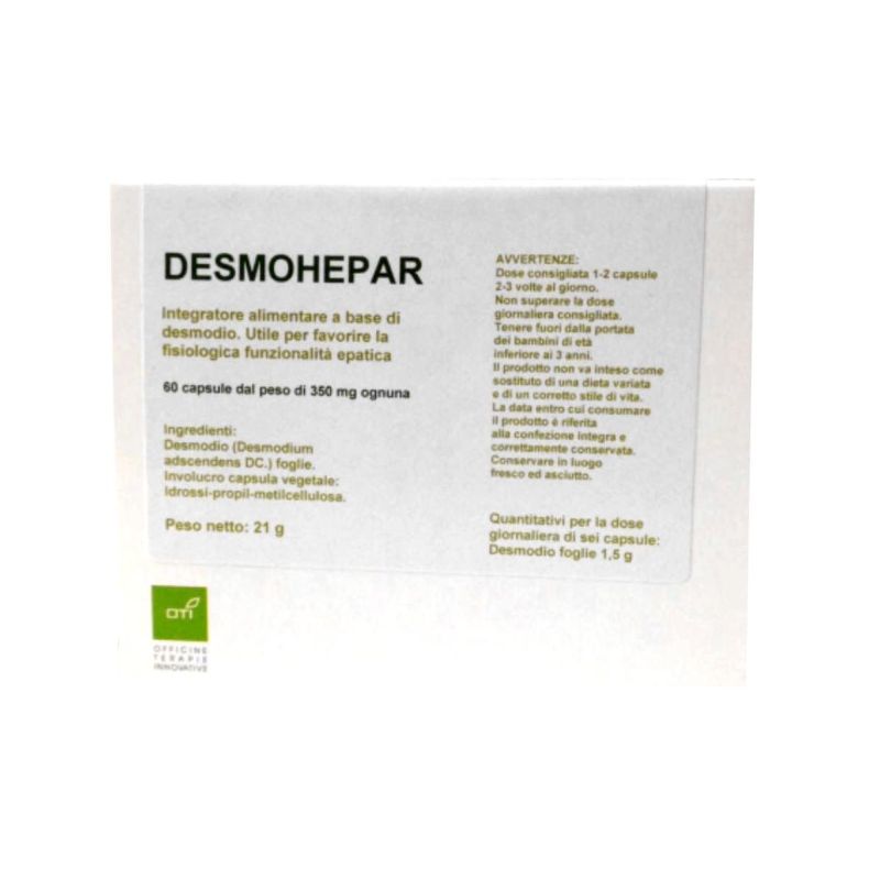 Desmohepar Supplemento Naturale per il Fegato - 60 Capsule