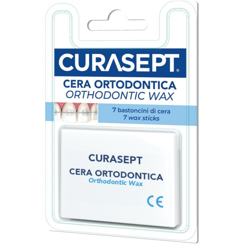 Curasept - Cera Ortodentica per Apparecchi Ortodontici - 5 Bastoncini