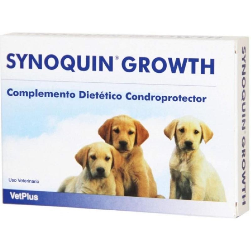 Synoquin Growth: Complemento Dietetico per Cani, 60 Compresse