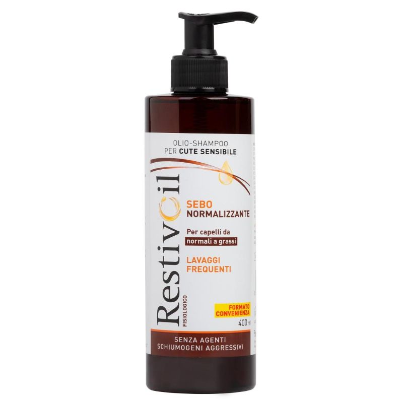 Restivoil Shampoo Olio Sebonormalizzante Fisiologico - 400ml