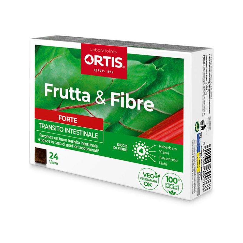 24 Cubetti Fortificati di Frutta e Fibre