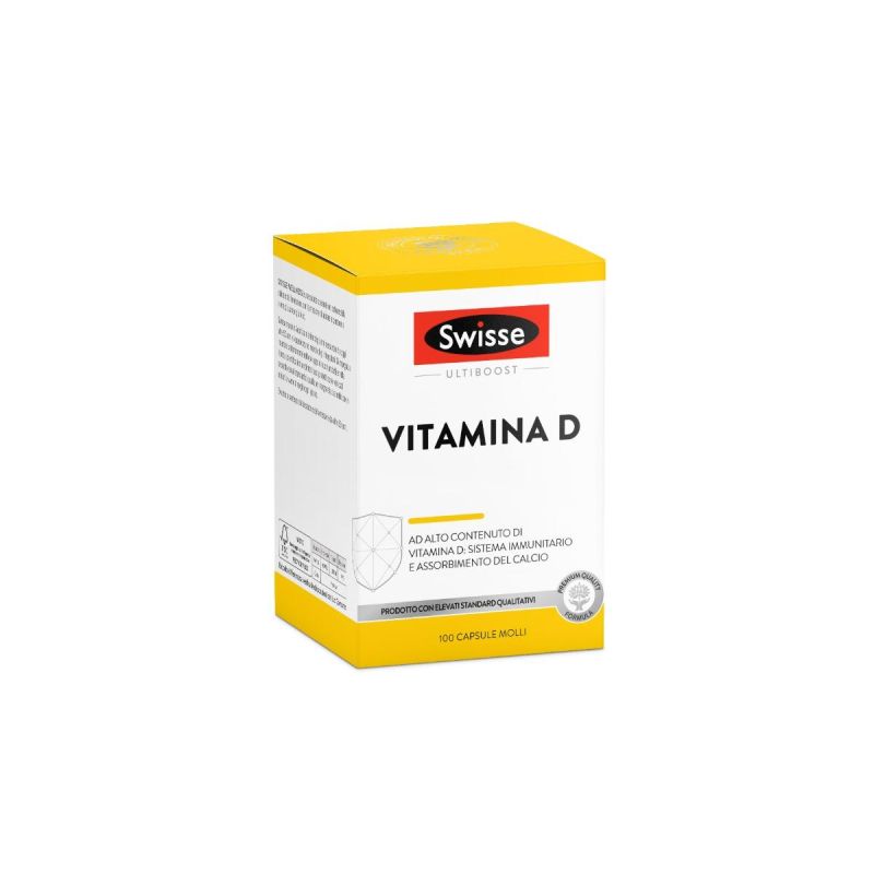 Swisse Capsule di Vitamina D - Confezione da 100 Pezzi