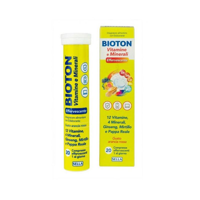 Bioton Multivitaminico con Vitamine e Minerali - 20 Compresse