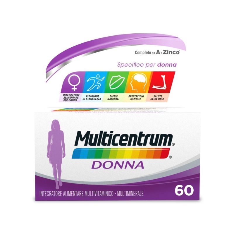 Multicentrum Donna: Integratore Multivitaminico 60 compresse
