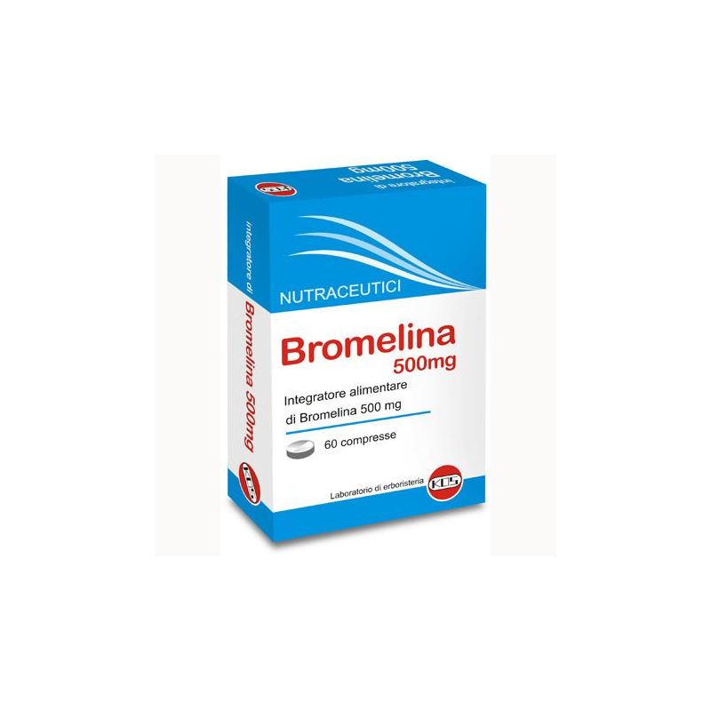 Kos Bromelia 500mg - 60 Compresse Salutari