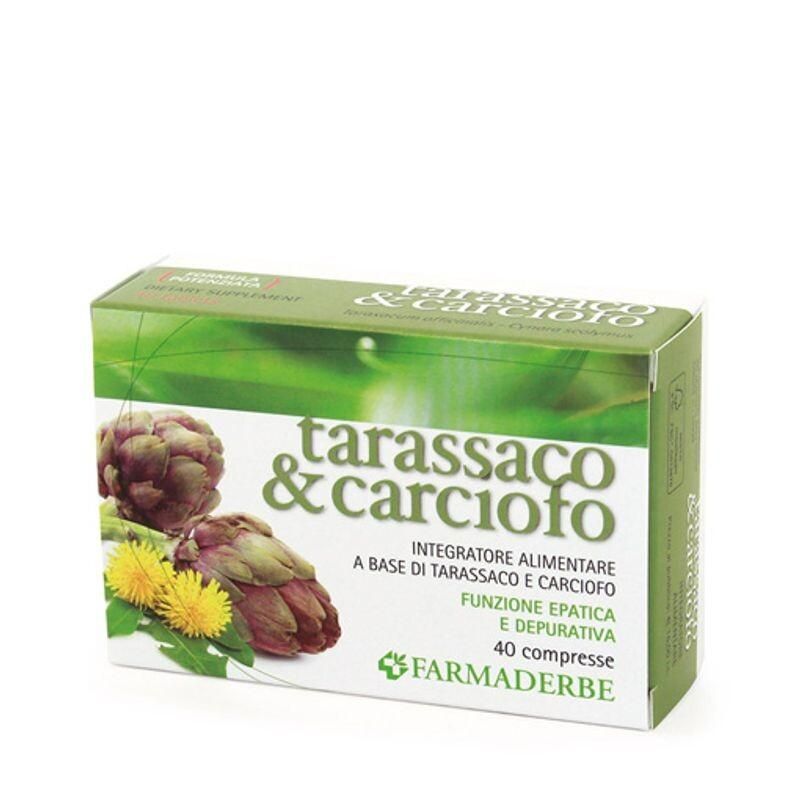 Tarassaco e Carciofo - Integratore Naturale, 40 Capsule