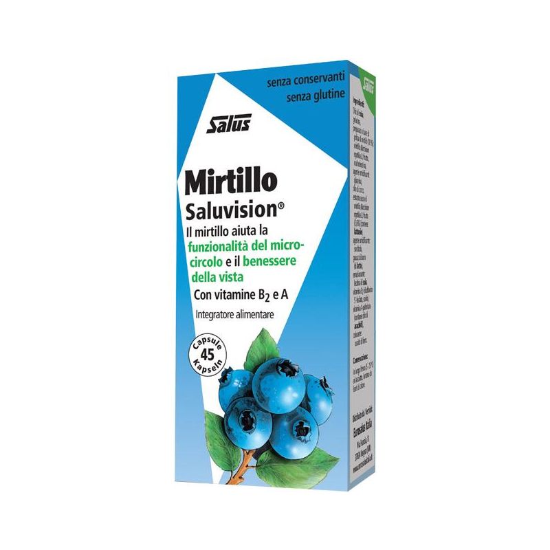 Mirtillo Saluvision - 45 Capsule per la Salute della Vista