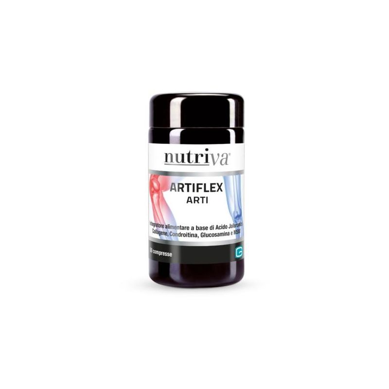 Nutriva Artiflex - Supplemento per Articolazioni, 50 Compresse