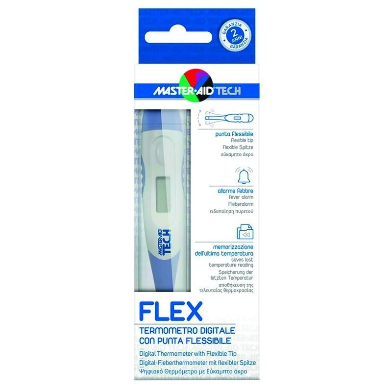 Master Aid Tech Flex - Termometro Digitale Avanzato, 1 Pezzo