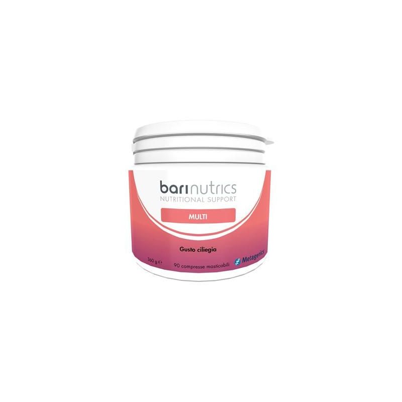 Barinutrics Multi Vitamine Sapore di Ciliegia - 90 Compresse