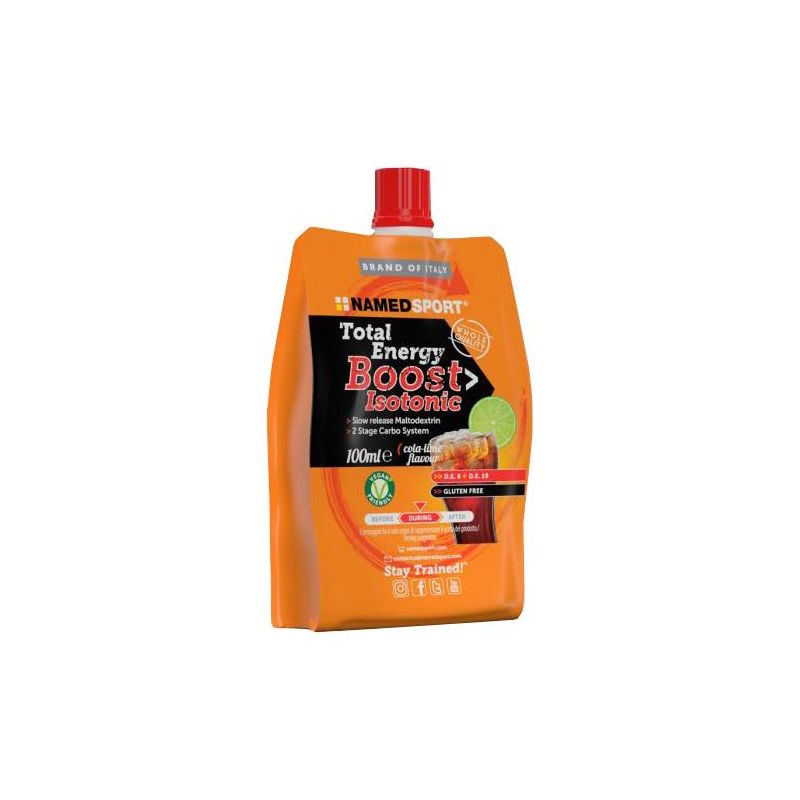 Named Sport Total Energy Isotonic Boost Cola Lime 100ml