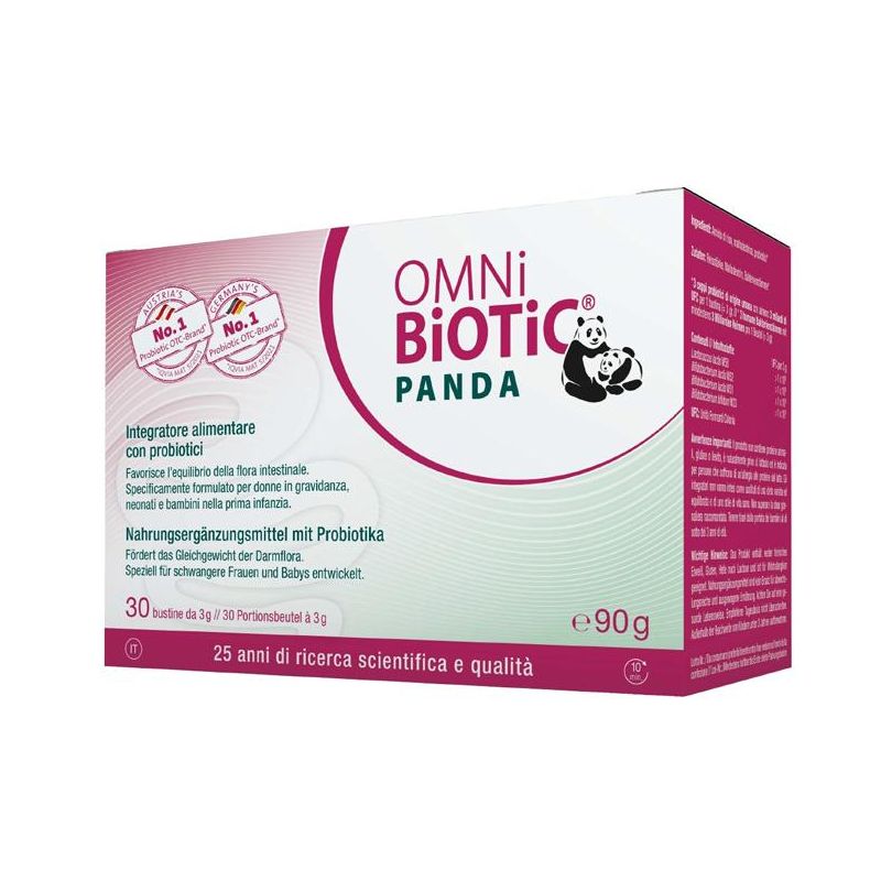 Omni Biotic Panda - Probiotico in Bustine, Confezione da 30