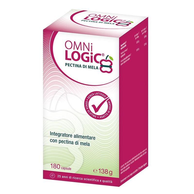 Omni Logic Pectina di Mela 180 Capsule