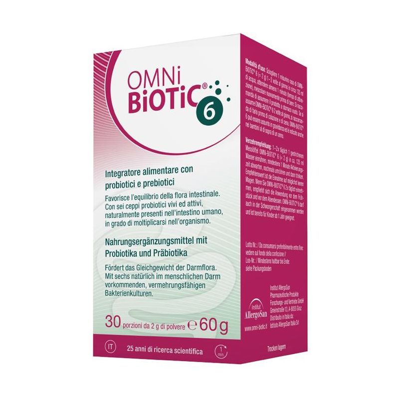 Omni Biotic 6 Probiotico in Barattolo da 60g