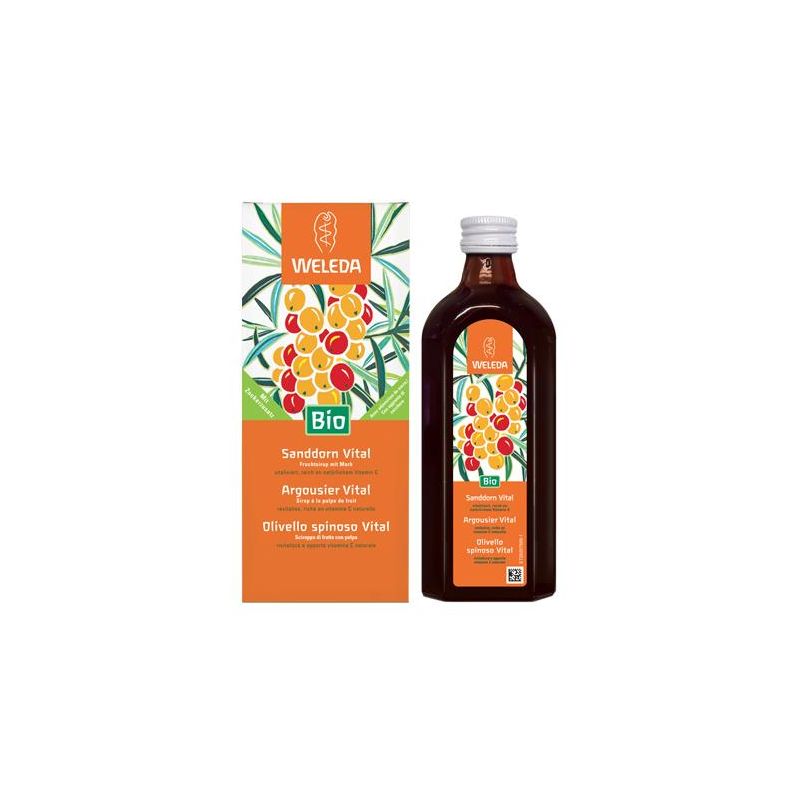 Sciroppo Vitalizzante di Olivello Spinoso 250ml