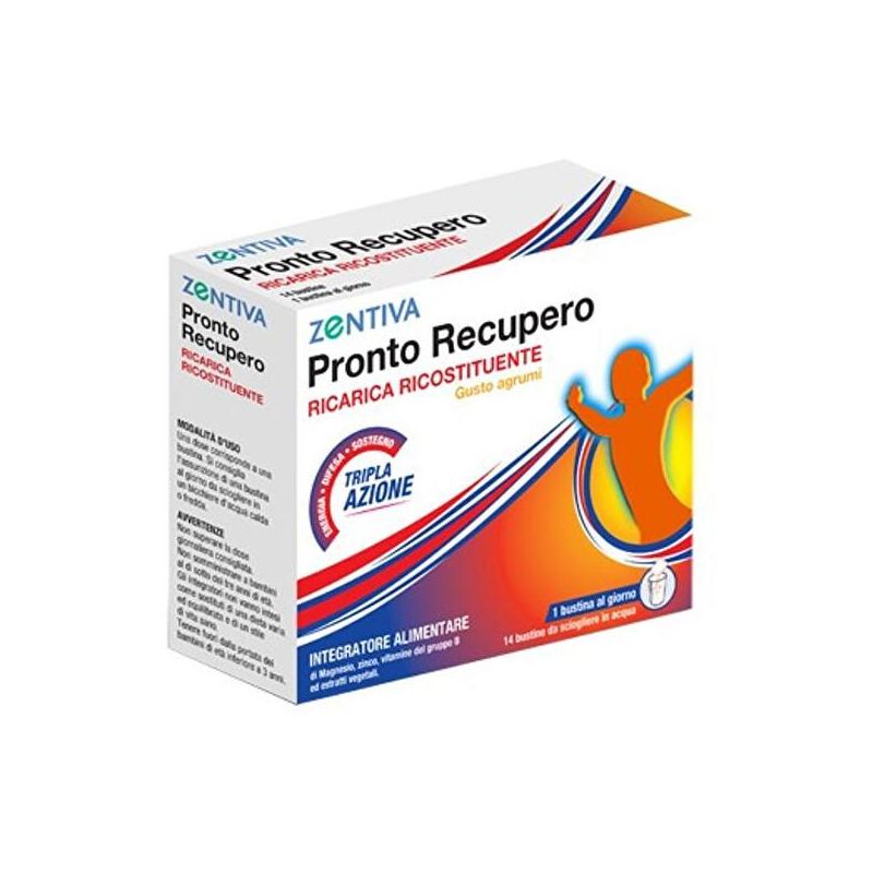 Zentiva Pronto Recupero - Integratore Salutare in Bustine, Confezione da 14
