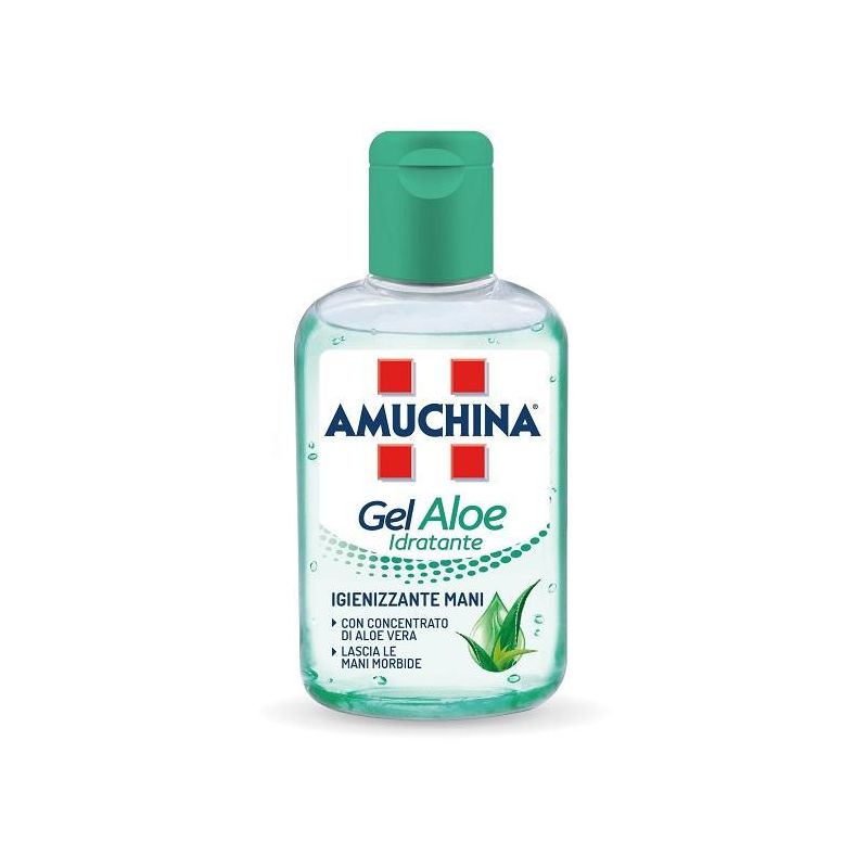 Amuchina Gel con Aloe Vera, 80ml - Disinfettante Mani