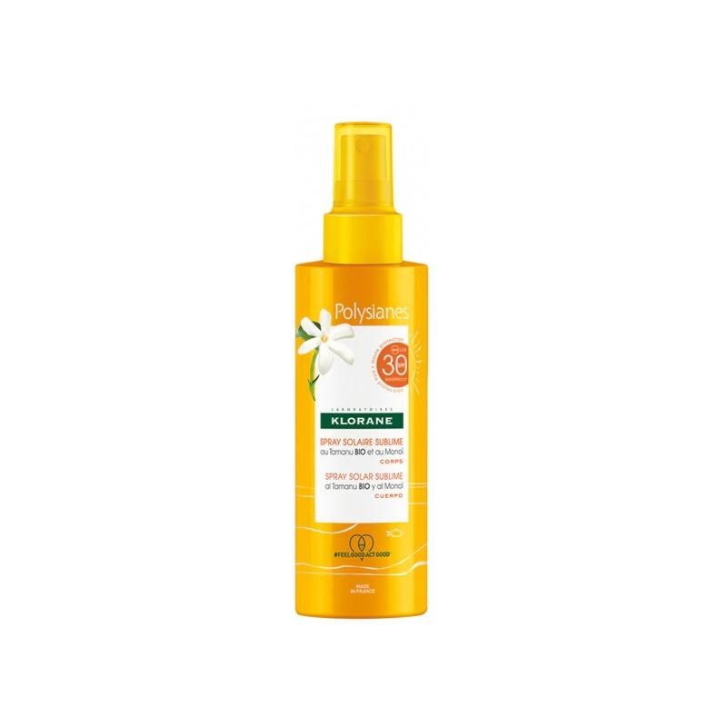 Klorane Sublime Corpo Spray Solare Protettivo SPF30 200ml