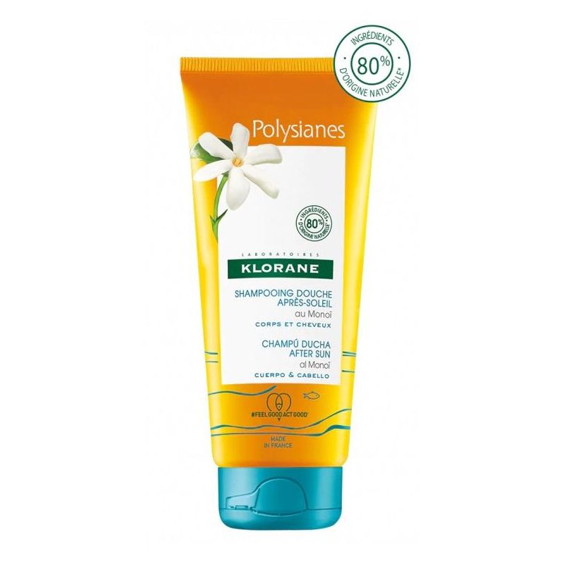 Klorane Doccia Doposole 2-in-1 Shampoo per Corpo e Capelli - 200ml