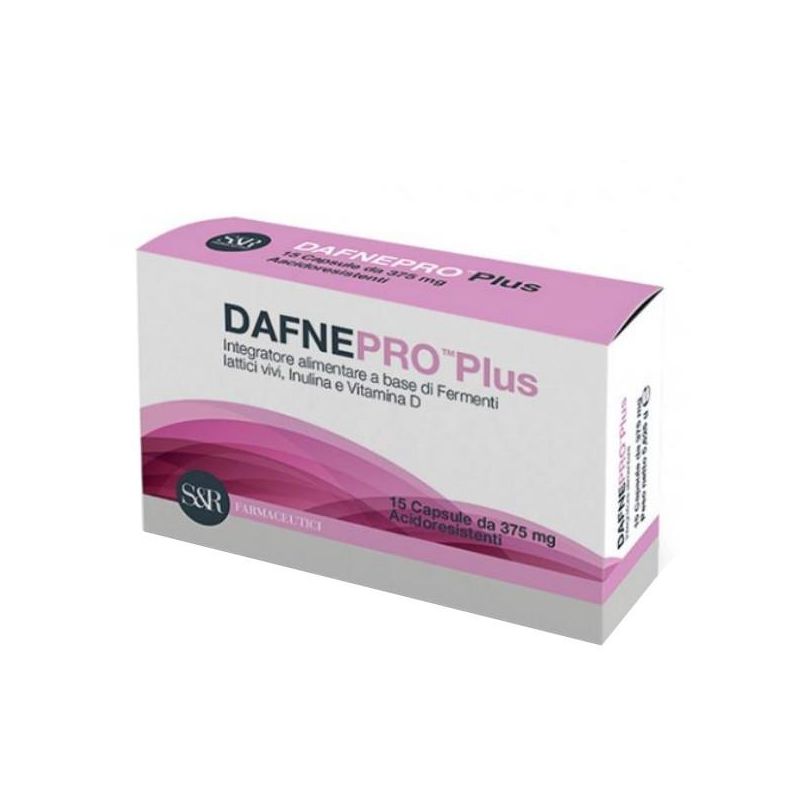 Dafnepro Plus - Integratore Alimentare in Capsule, Confezione da 15